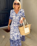 Elena Floral Easy Midi